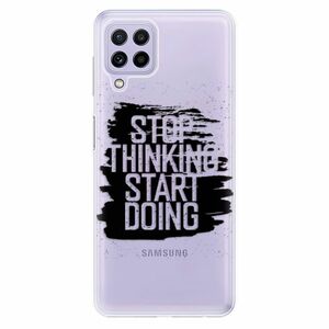 Odolné silikonové pouzdro iSaprio - Start Doing - black - Samsung Galaxy A22 obraz