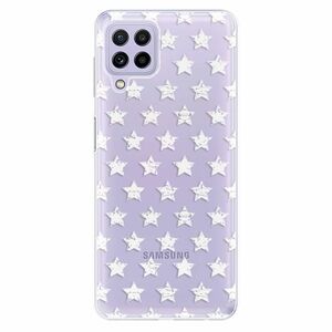 Odolné silikonové pouzdro iSaprio - Stars Pattern - white - Samsung Galaxy A22 obraz