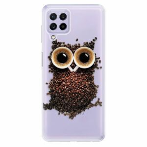 Odolné silikonové pouzdro iSaprio - Owl And Coffee - Samsung Galaxy A22 obraz