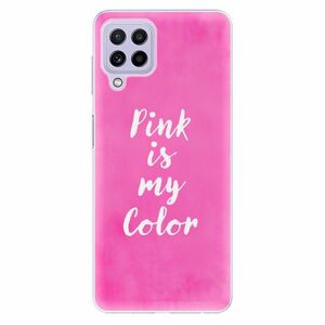 Odolné silikonové pouzdro iSaprio - Pink is my color - Samsung Galaxy A22 obraz