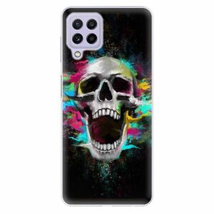 Odolné silikonové pouzdro iSaprio - Skull in Colors - Samsung Galaxy A22 obraz