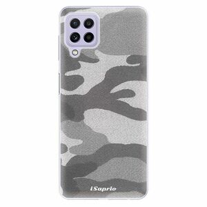Odolné silikonové pouzdro iSaprio - Gray Camuflage 02 - Samsung Galaxy A22 obraz