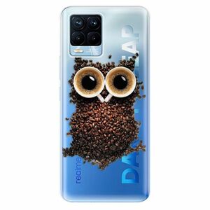 Odolné silikonové pouzdro iSaprio - Owl And Coffee - Realme 8 / 8 Pro obraz