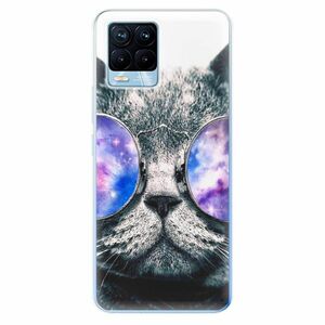 Odolné silikonové pouzdro iSaprio - Galaxy Cat - Realme 8 / 8 Pro obraz