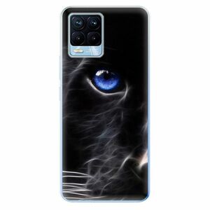 Odolné silikonové pouzdro iSaprio - Black Puma - Realme 8 / 8 Pro obraz