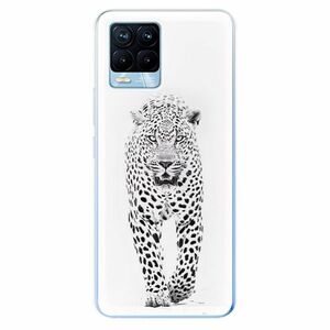 Odolné silikonové pouzdro iSaprio - White Jaguar - Realme 8 / 8 Pro obraz