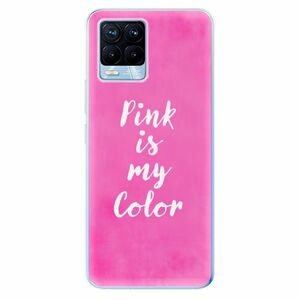 Odolné silikonové pouzdro iSaprio - Pink is my color - Realme 8 / 8 Pro obraz