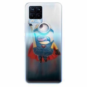 Odolné silikonové pouzdro iSaprio - Mimons Superman 02 - Realme 8 / 8 Pro obraz