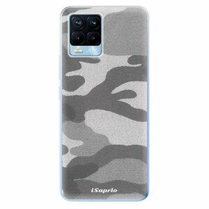 Odolné silikonové pouzdro iSaprio - Gray Camuflage 02 - Realme 8 / 8 Pro obraz