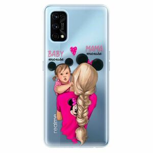 Odolné silikonové pouzdro iSaprio - Mama Mouse Blond and Girl - Realme 7 Pro obraz