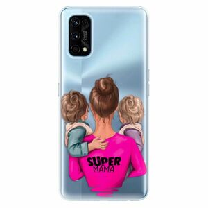 Odolné silikonové pouzdro iSaprio - Super Mama - Two Boys - Realme 7 Pro obraz