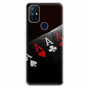 Odolné silikonové pouzdro iSaprio - Poker - OnePlus Nord N10 5G obraz