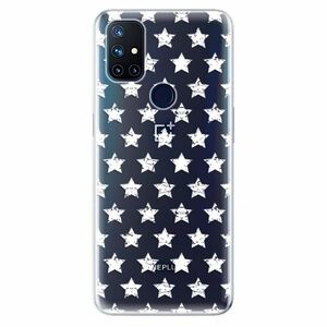 Odolné silikonové pouzdro iSaprio - Stars Pattern - white - OnePlus Nord N10 5G obraz