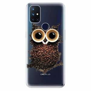 Odolné silikonové pouzdro iSaprio - Owl And Coffee - OnePlus Nord N10 5G obraz