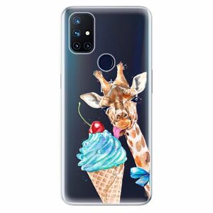 Odolné silikonové pouzdro iSaprio - Love Ice-Cream - OnePlus Nord N10 5G obraz