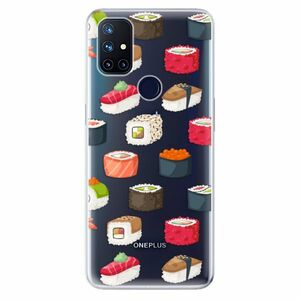 Odolné silikonové pouzdro iSaprio - Sushi Pattern - OnePlus Nord N10 5G obraz