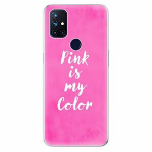 Odolné silikonové pouzdro iSaprio - Pink is my color - OnePlus Nord N10 5G obraz
