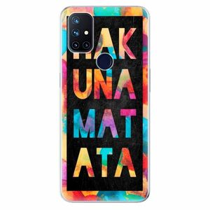 Odolné silikonové pouzdro iSaprio - Hakuna Matata 01 - OnePlus Nord N10 5G obraz