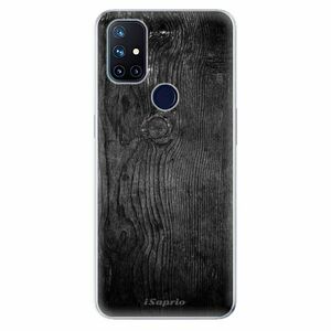Odolné silikonové pouzdro iSaprio - Black Wood 13 - OnePlus Nord N10 5G obraz