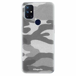 Odolné silikonové pouzdro iSaprio - Gray Camuflage 02 - OnePlus Nord N10 5G obraz
