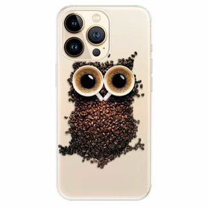 Odolné silikonové pouzdro iSaprio - Owl And Coffee - iPhone 13 Pro Max obraz