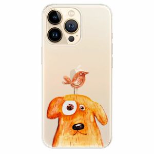 Odolné silikonové pouzdro iSaprio - Dog And Bird - iPhone 13 Pro Max obraz