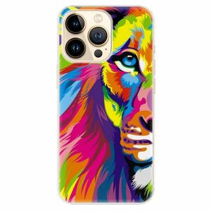 Odolné silikonové pouzdro iSaprio - Rainbow Lion - iPhone 13 Pro Max obraz