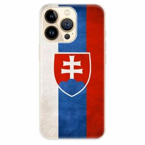 Odolné silikonové pouzdro iSaprio - Slovakia Flag - iPhone 13 Pro Max obraz