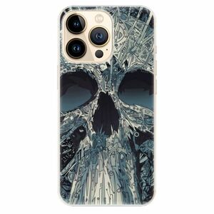 Odolné silikonové pouzdro iSaprio - Abstract Skull - iPhone 13 Pro Max obraz