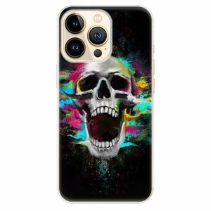 Odolné silikonové pouzdro iSaprio - Skull in Colors - iPhone 13 Pro Max obraz