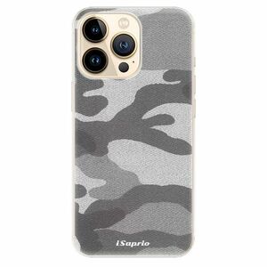 Odolné silikonové pouzdro iSaprio - Gray Camuflage 02 - iPhone 13 Pro Max obraz