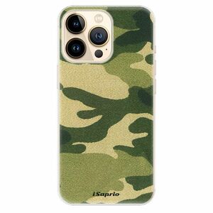 Odolné silikonové pouzdro iSaprio - Green Camuflage 01 - iPhone 13 Pro Max obraz