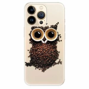 Odolné silikonové pouzdro iSaprio - Owl And Coffee - iPhone 13 Pro obraz
