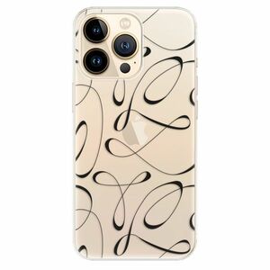 Odolné silikonové pouzdro iSaprio - Fancy - black - iPhone 13 Pro obraz