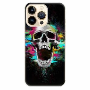 Odolné silikonové pouzdro iSaprio - Skull in Colors - iPhone 13 Pro obraz