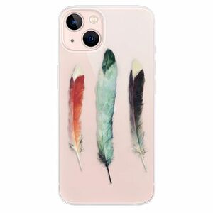 Odolné silikonové pouzdro iSaprio - Three Feathers - iPhone 13 obraz