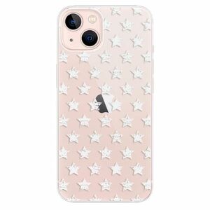 Odolné silikonové pouzdro iSaprio - Stars Pattern - white - iPhone 13 obraz