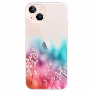 Odolné silikonové pouzdro iSaprio - Rainbow Grass - iPhone 13 obraz