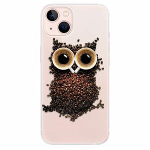 Odolné silikonové pouzdro iSaprio - Owl And Coffee - iPhone 13 obraz