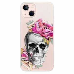 Odolné silikonové pouzdro iSaprio - Pretty Skull - iPhone 13 obraz