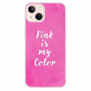 Odolné silikonové pouzdro iSaprio - Pink is my color - iPhone 13 obraz