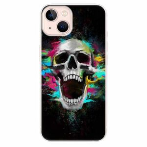 Odolné silikonové pouzdro iSaprio - Skull in Colors - iPhone 13 obraz
