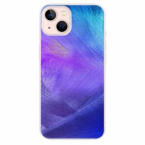 Odolné silikonové pouzdro iSaprio - Purple Feathers - iPhone 13 obraz