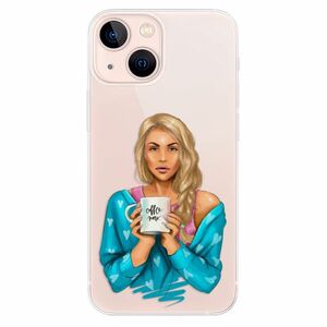 Odolné silikonové pouzdro iSaprio - Coffe Now - Blond - iPhone 13 mini obraz