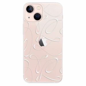 Odolné silikonové pouzdro iSaprio - Fancy - white - iPhone 13 mini obraz