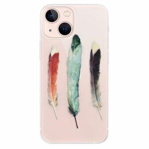 Odolné silikonové pouzdro iSaprio - Three Feathers - iPhone 13 mini obraz