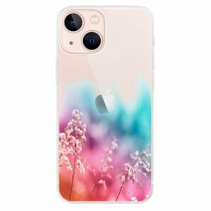 Odolné silikonové pouzdro iSaprio - Rainbow Grass - iPhone 13 mini obraz