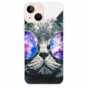 Odolné silikonové pouzdro iSaprio - Galaxy Cat - iPhone 13 mini obraz