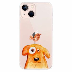 Odolné silikonové pouzdro iSaprio - Dog And Bird - iPhone 13 mini obraz