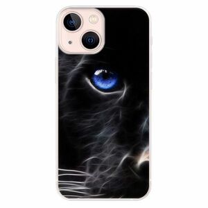 Odolné silikonové pouzdro iSaprio - Black Puma - iPhone 13 mini obraz